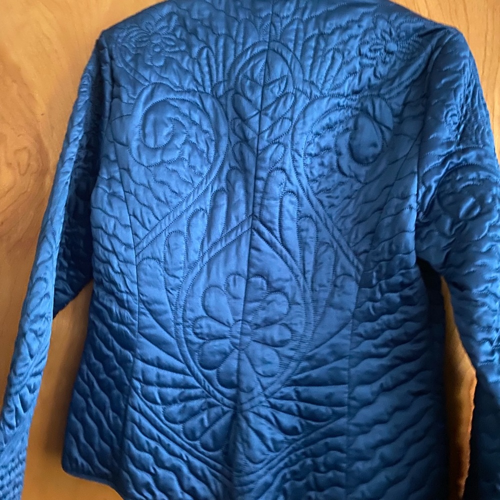 Nine West Quilted Pattern Spring Jacket - image 3